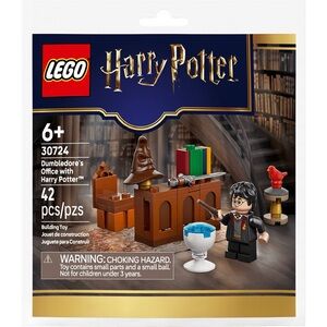 LEGO Harry Potter Dumbledore's Office with Harry Potter 30724 Building Set ~ NEW